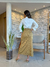 SAIA MIDI FENDA MALHA JACQUARD - comprar online