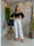 CROPPED MANGA 3/4 MALHA GLOSS - comprar online