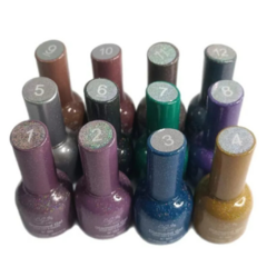 12 CITY GIRL ESMALTE SEMI DIAMOND REFLECTIVO 10ML en internet