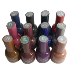 12 CITY GIRL ESMALTE SEMI DIAMOND REFLECTIVO 10ML - León Mayorista