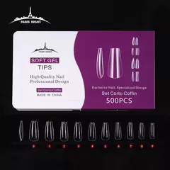 PARIS NIGHT TIP SET CORTO EN CAJA VIOLETA COFFIN PN20759-3