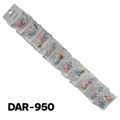 O401 TIRA DE 10U ANILLOS INFANTILES DAR-950 - comprar online