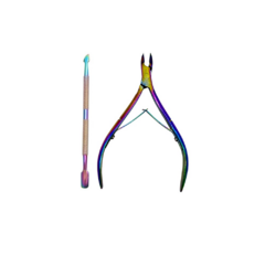 ALICATE CORTACUTICULAS + REPUJADOR PRAMUK LQW-231205