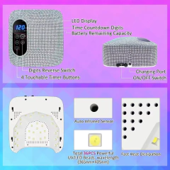 CABINA DIAMANTE INALÁMBRICA 36LED 72W XSUV-202PLUS - comprar online