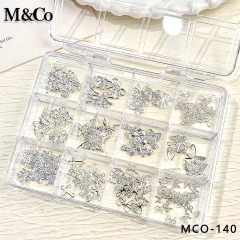 P107 SET DE DECO SERIE PLATEADO EN CAJA M&CO MCO-140 - comprar online