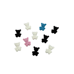 A207 / A208 DECO MOÑO - KAWAII - OSITO X10 O X6PCS - León Mayorista