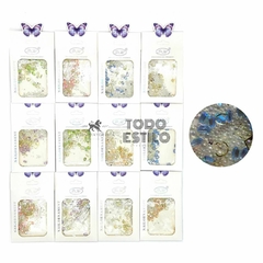 PACK DE 12 DECO MIXTO CON STRASS AURORA OVALADO GT-004