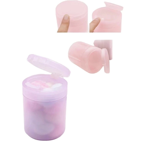 B408 PORTA ALGODON K45 ROSA JH-132