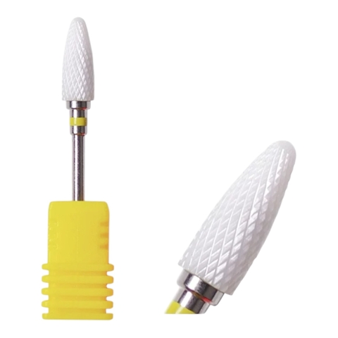AA204 FRESA CERÁMICA TORCH CYLINDER ULTRAFINA AMARILLA (FTCXF)