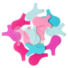 PEINES PARA PESTAÑAS COLOR 10PCS JH-080