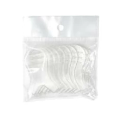 PEINES PARA PESTAÑAS TRANSPARENTE 10PCS JH-081 en internet