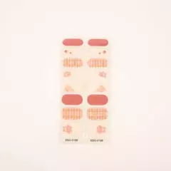 A401 B401 PACK DE 12U UÑAS PRESS ON STICKER GEL/UV COLOR LISO 16PCS SURTIDO NJT-91 - comprar online