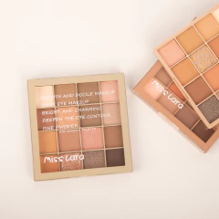 H505 MISS LARA PALETA DE SOMBRAS 16COLORES MISS LARA -CAJA DE 24U (VTO:12/2026) MS-96
