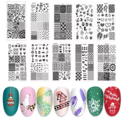 B215 PLACA METAL CHICA 5X11CM SURTIDO ZMA-2550