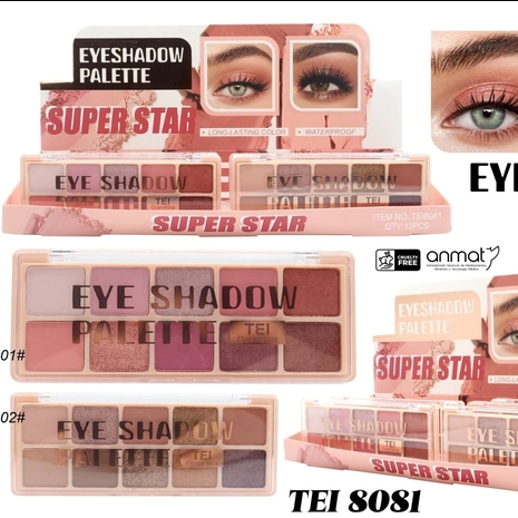 H214 (12U) TEI PALETA DE SOMBRAS 10 COLORES (VTO:09/2027) TEI8081 - comprar online