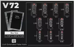 C211 SET 120PCS CAPSULAS PARA POLYGEL V72 JH-182 - comprar online