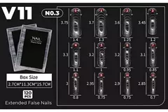 SET 120PCS CAPSULAS PARA POLYGEL V11 JH-187 - comprar online