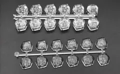 C110 SET 120 UÑERO MUESTRARIO TRANSPARENTE L32-1 JH-208 - comprar online