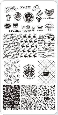 B215 PLACA METAL CHICA 5X11CM SURTIDO ZMA-2550 - tienda online