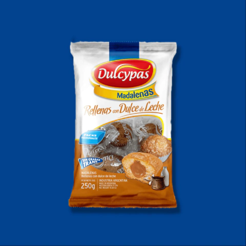 Madalenas de Vainilla con Dulce de Leche x 220 gr - comprar online