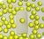 Cod: 807 Olho De Peixe Verde Neon 5 mm Pc/ 50 Unidades