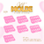 Molde 5 pares | Kit Moldes Variados 04 c/7 moldes