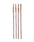 Kit Pincel Rose Chato c/4 Pinceis - comprar online