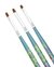 Kit Pincel Floral Original - E - Nº2 Verde c/3 Pinceis Chato - comprar online