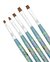 Kit Pincel Floral - G - Verde c/5 Pinceis Chato Nacional 207-2 na internet
