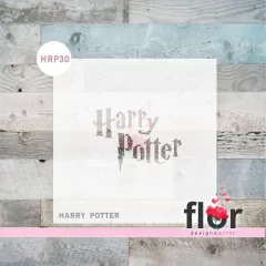 Stencil frase Harry Potter HRP30