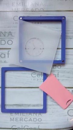 Porta Stencil Magnético
