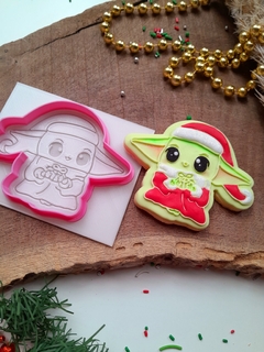 Cortante Yoda Regalo relieve - comprar online