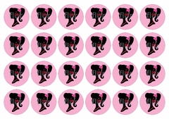 BARBIE LAMINA COMESTIBLE OREO