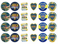 24 TOPPERS OREO CHOCOTRANSFER BOCA JUNIORS