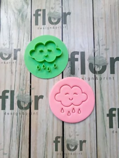 Sello nube carita