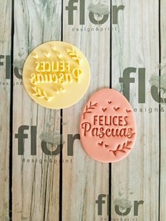Sello "Felices Pascuas" en internet