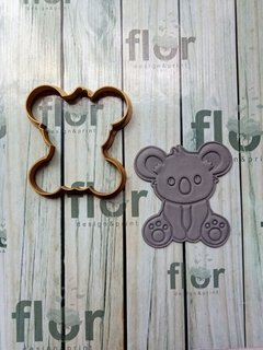 Cortante koala contorno