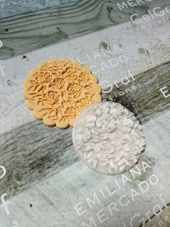 Sello rosas plenas