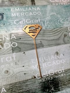 Topper mini super papá