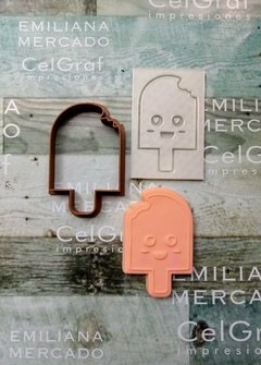 Cortante + sello Helado mordido - comprar online