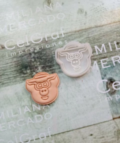 Cortante cerdo chancha Zenon 5cm