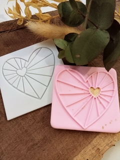 Sello Corazón lineal