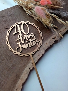 Topper 40 años juntos - comprar online