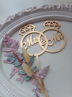 Topper Alianzas Mrs & Mr - comprar online