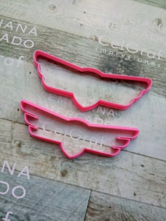 Set 2 Cortantes Patente logo avión Dusty