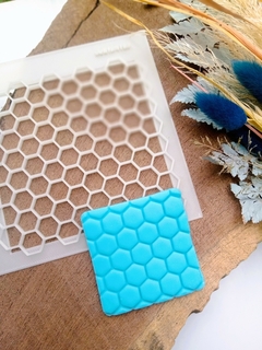 Texturador Hexágonos calados - comprar online