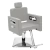 Kit Salão de Beleza 1 Cadeira Reclinável Quadrada + 1 Lavatório Tunísia Luxe na internet