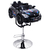 Carrinho de Corte Infantil Base Cromada BMW - Preto - comprar online