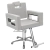 Cadeira de Cabeleireiro Moderna Inox Fixa Base Estrela