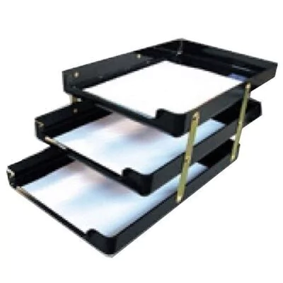 BANDEJA ORGANIZADOR PORTA PAPEL ESCRITORIO 3 PISOS